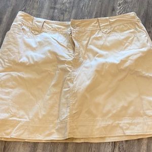 Sz 18w skort St Johns Bay euc